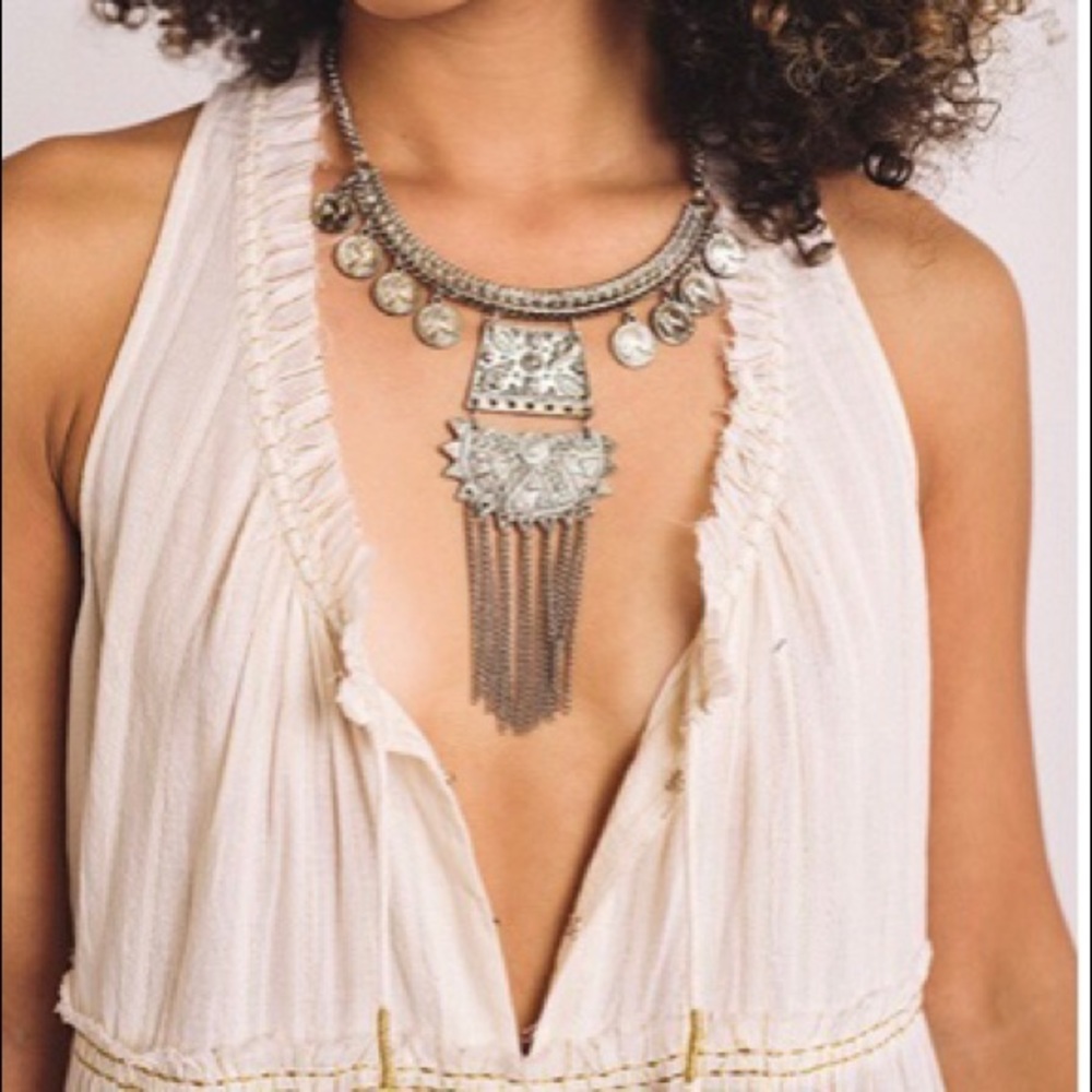 Coined Statement Necklace